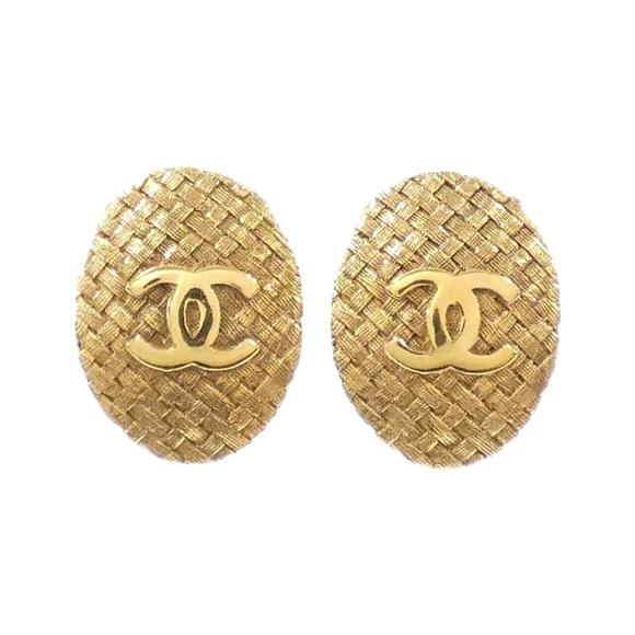 CHANEL Gold Earrings - Picture 1 of 4